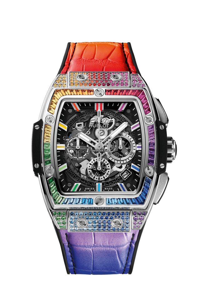 Hublot Spirit of Big Bang Titanio Rainbow 42mm Hombres 641.NX.0117.LR.0999