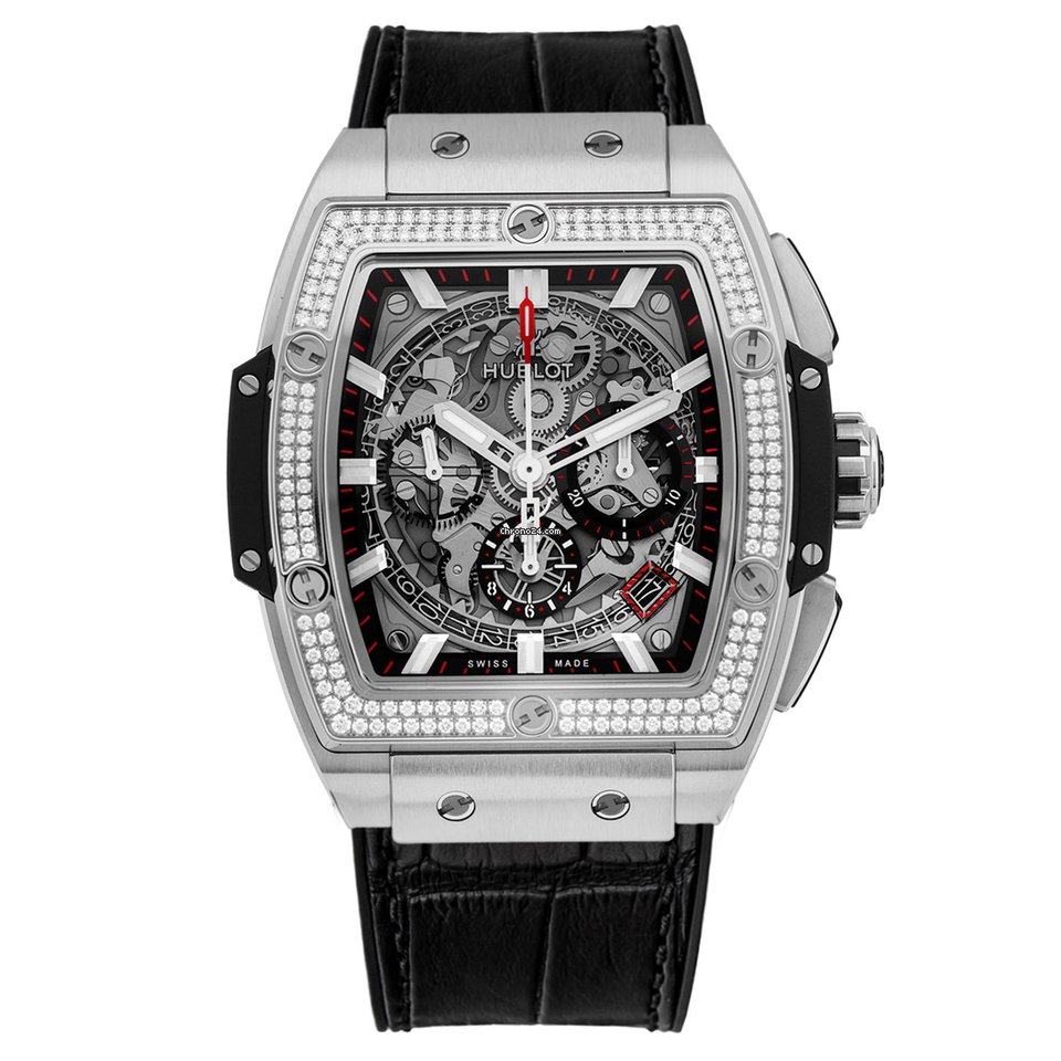 Hublot Spirit of Big Bang Titanio Diamantes 641.NX.0173.LR.1104