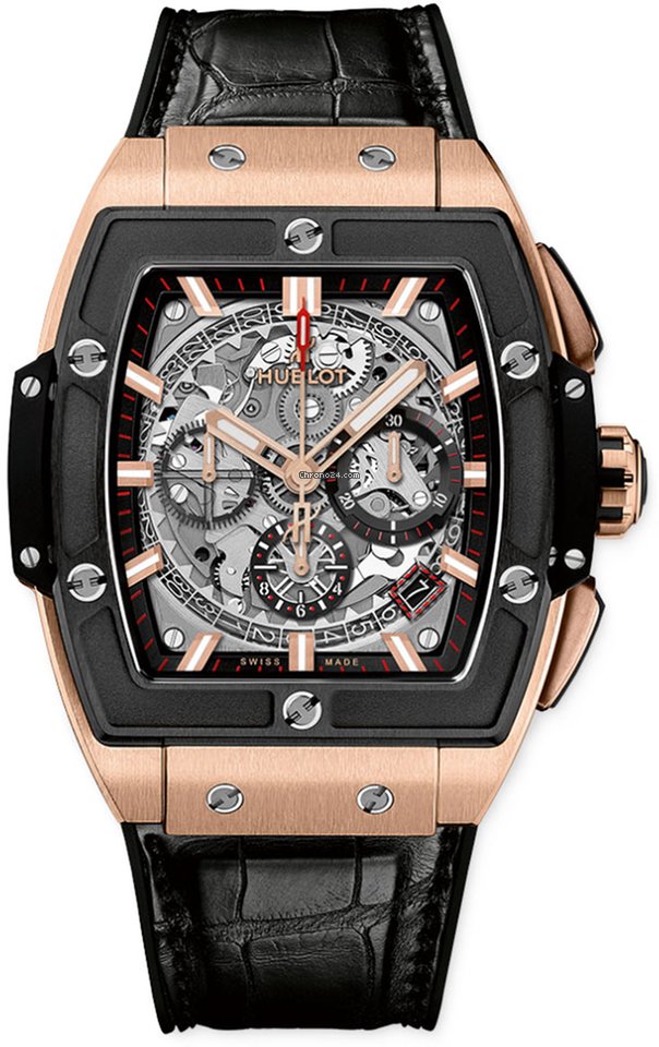 Hublot Spirit of Big Bang Rey Oro Negro Cuero 641.OM.0183.LR