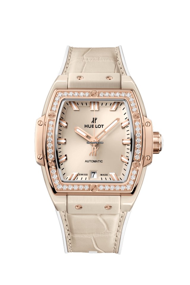 Hublot Spirit Of Big Bang Beige Ceramica King Gold Diamantes 665.CZ.898B.LR.1204