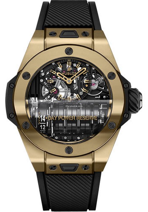 Hublot Big Bang MP-11 Reserva de marcha 14 dias 18K Magic Gold 911.MX.0138.RX