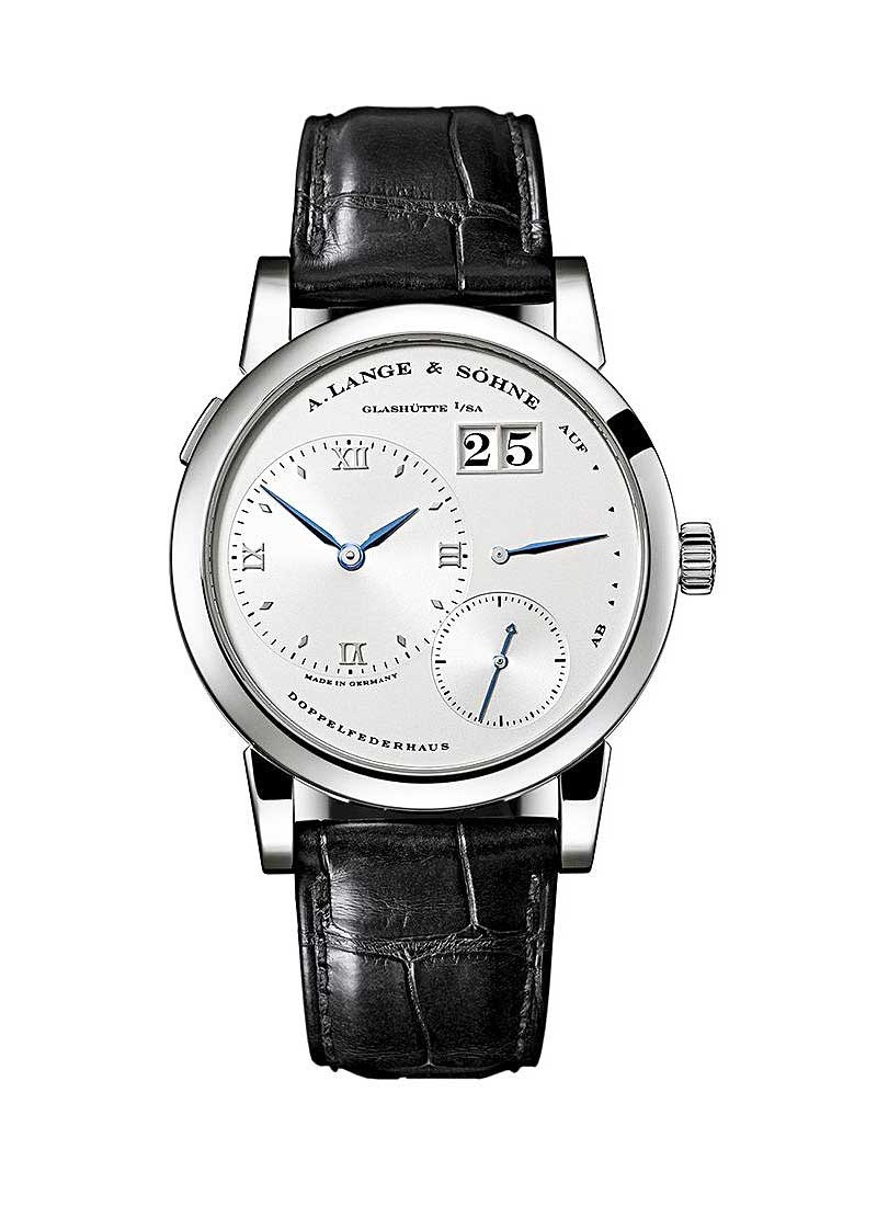 A Lange&Sohne Lange 1 101.026 Caja de acero inoxidable Esfera blanca Reloj