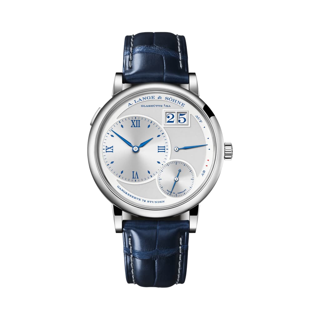 A Lange&Sohne GRAND LANGE 1 25 Aniversario Oro blanco 18 quilates 117.066 Reloj