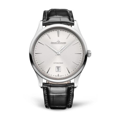 Jaeger-LeCoultre Master Ultra Thin Date Acero inoxidable Plata 1238420 Reloj