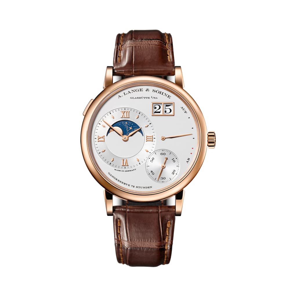 A Lange&Sohne GRAND LANGE 1 MOON PHASE en oro rosa de 18 quilates 139.032 Reloj