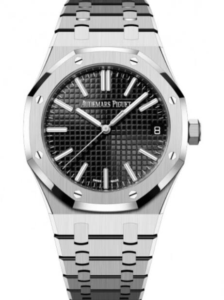 Audemars Piguet Royal Oak Automatico 50 Aniversario Acero inoxidable 41 mm Esfera negra con indice 15510ST.OO.1320ST.02 Reloj