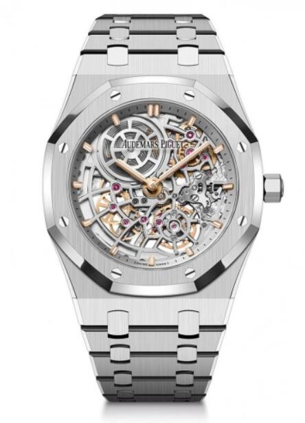 Audemars Piguet Royal Oak Jumbo Extrafino Calado Acero 39mm Skeleton 16204ST.OO.1240ST.01 Reloj