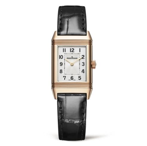 Jaeger-LeCoultre Reverso Classic Pequeno Rosa Oro Plata 2602540 Reloj