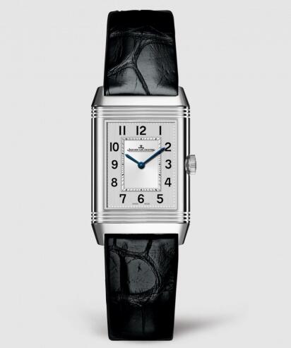 Jaeger-LeCoultre Reverso Classic Pequeno acero inoxidable esfera plateada 2608530 Reloj