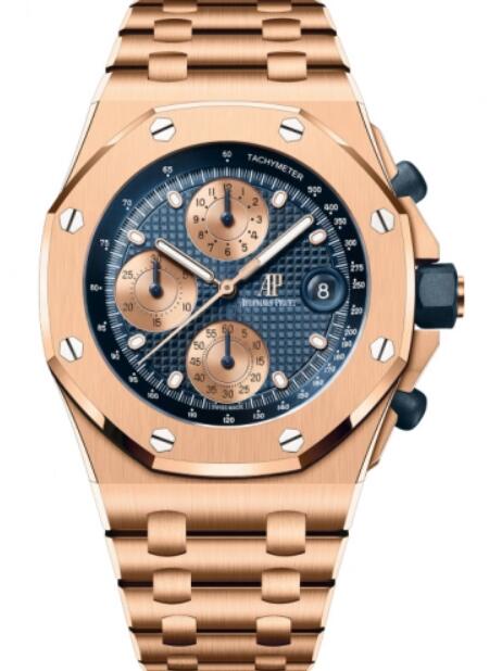 Audemars Piguet Royal Oak Offshore La Bestia Cronografo Oro Rosa 42mm Esfera Azul 26238OR.OO.2000OR.01 Reloj