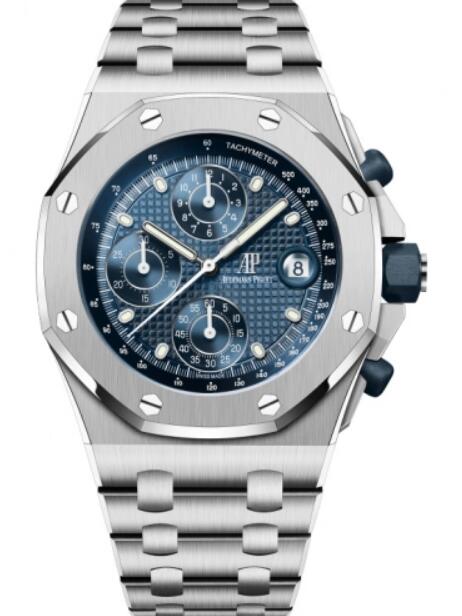 Audemars Piguet Royal Oak Offshore Automatico Cronografo La Bestia Acero 42mm Esfera Azul 26238ST.OO.2000ST.01 Reloj