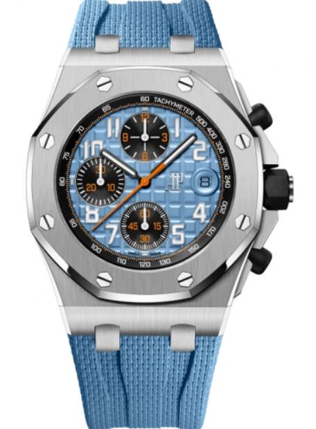 Audemars Piguet Royal Oak Offshore Automatico Cronografo Acero inoxidable 42 mm Esfera azul 26238ST.OO.A340CA.01 Reloj