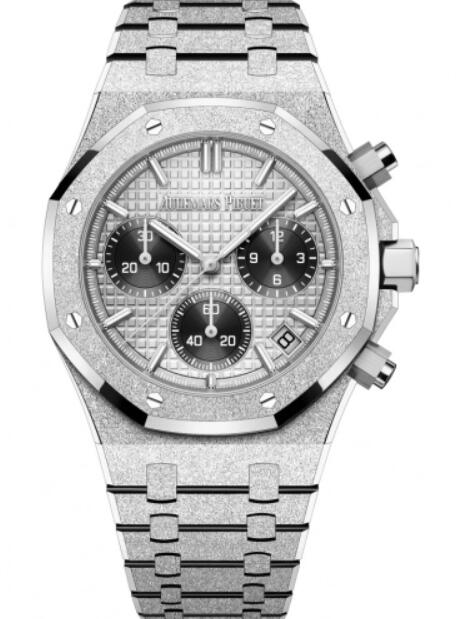 Audemars Piguet Royal Oak Automatico Cronografo Frosted White Gold 41mm Gris 26240BC.GG.1324BC.01 Reloj