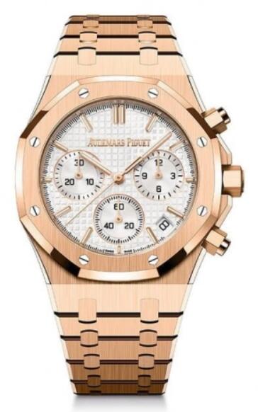 Audemars Piguet Royal Oak Automatico Cronografo Oro Rosa 41mm Esfera Blanca 26240OR.OO.1320OR.03 Reloj