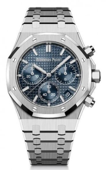 Audemars Piguet Royal Oak Automatico Acero inoxidable 41 mm Esfera azul 26240ST.OO.1320ST.01 Reloj