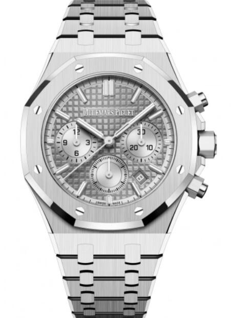 Audemars Piguet Royal Oak Automatico Cronografo Acero inoxidable 38 mm Esfera gris 26715ST.OO.1356ST.02 Reloj