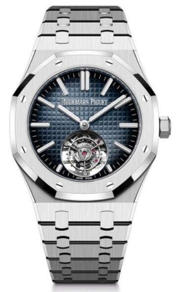 Audemars Piguet Royal Oak Automatico Flying Tourbillion Acero Inoxidable 41mm Azul 26730ST.OO.1320ST.01 Reloj