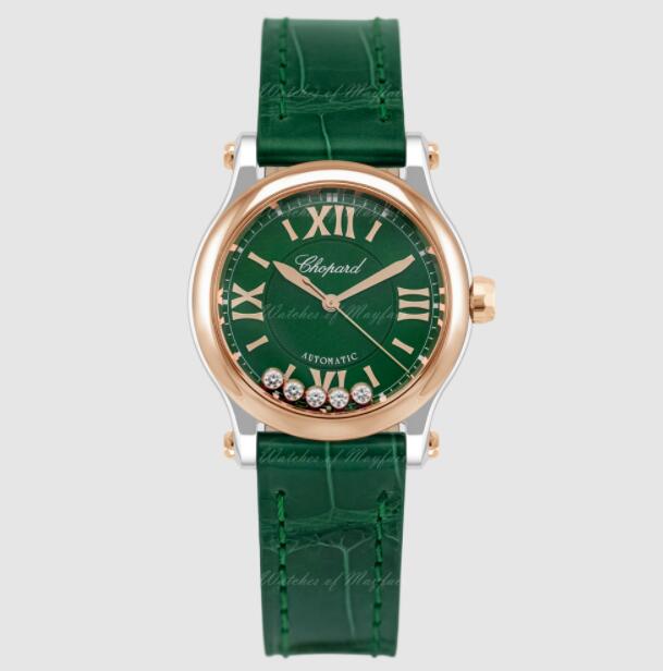 Chopard Happy Sport Diamantes Automatico 30 mm 278573-6032 Reloj