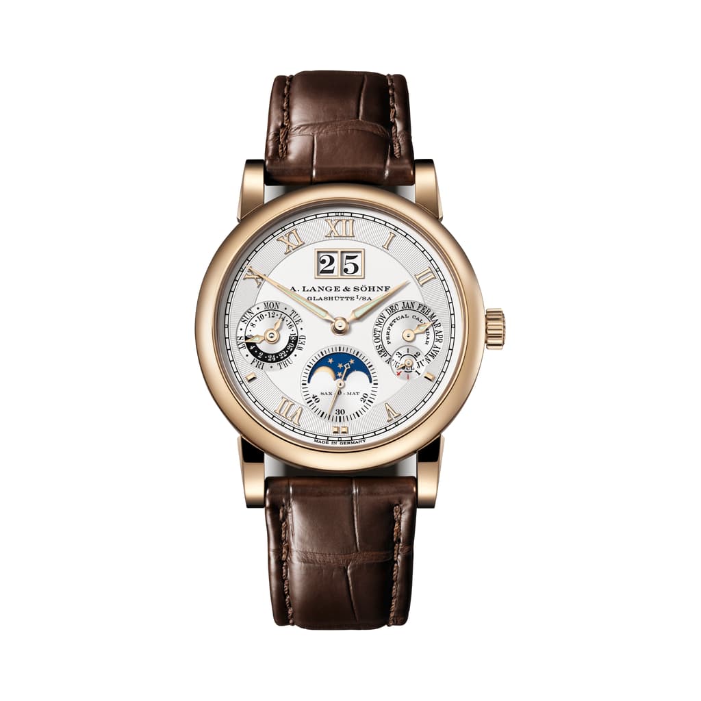 A Lange&Sohne ANGEMATIK PERPETUAL HONEYGOLD Oro miel de 18 quilates 310.050 Reloj