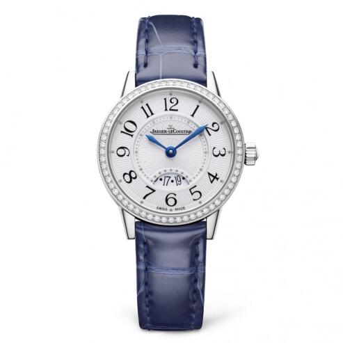 Jaeger-LeCoultre Rendez-Vous Fecha Pequeno Cuarzo Acero Inoxidable Diamante 3408530 Reloj