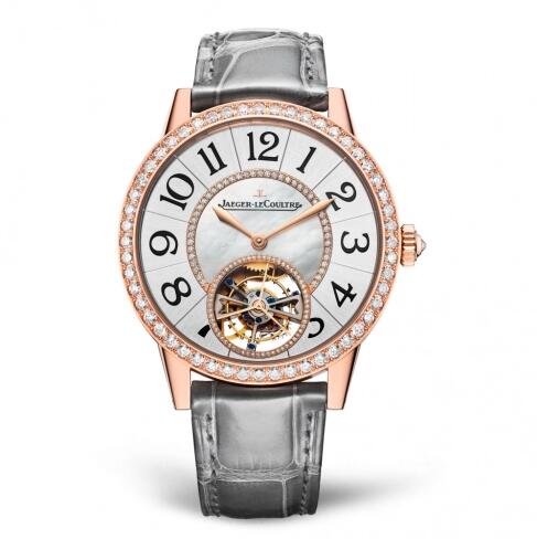 Jaeger-LeCoultre Rendez-Vous Tourbillon Oro rosa MOP 3412410 Reloj