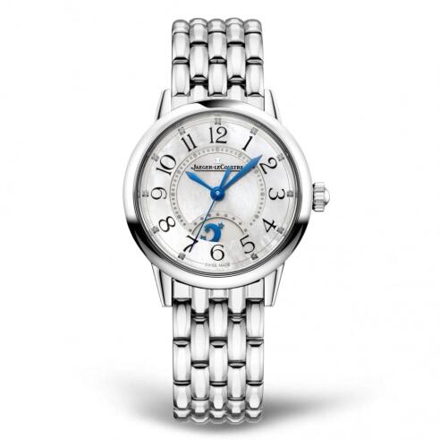 Jaeger-LeCoultre Rendez-Vous Night & Day Fregona peque?a de acero inoxidable 3468110 Reloj