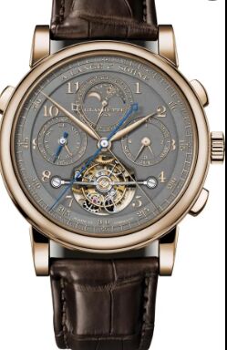 A Lange&Sohne 1815 TOURBOGRAPH PERPETUAL HONEYGOLD Homenaje a F. A. Lange Reloj