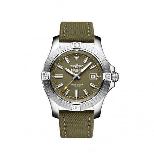 Breitling Avenger Automatico 43 Acero inoxidable Esfera verde A17318101L1X1 Reloj