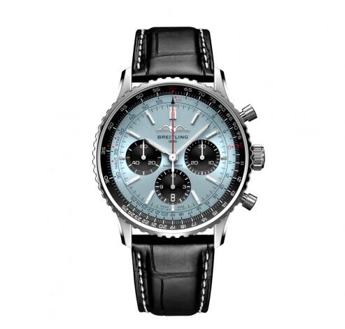 Breitling Navitimer B01 cronografo 43 acero inoxidable esfera azul hielo AB0138241C1P1 Reloj