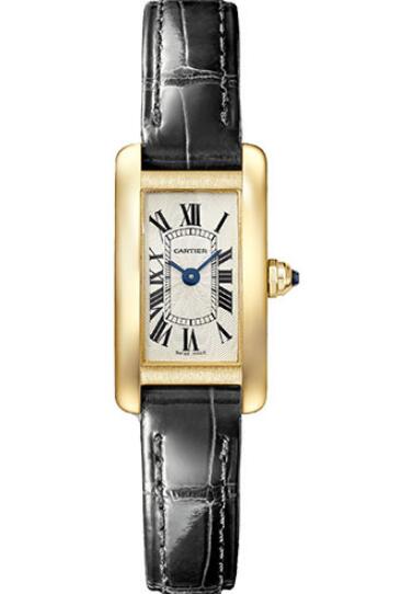 Cartier Tank Americaine Mini Modelo Oro Amarillo WGTA0038 Reloj