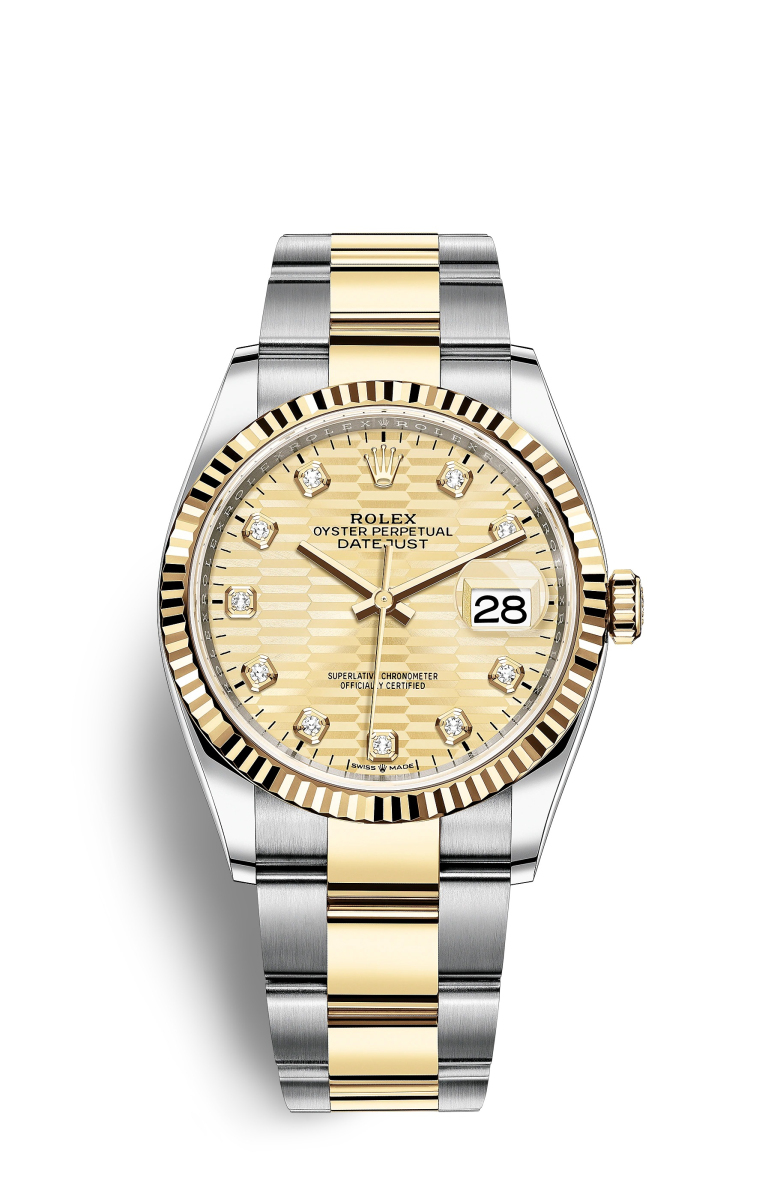Rolex Datejust 36 Oystersteel y oro amarillo M126233-0046 Reloj