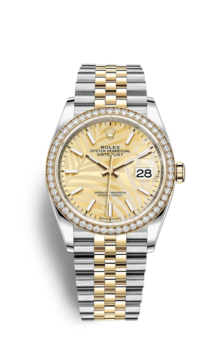 Rolex Datejust 36 Oystersteel y oro amarillo M126283RBR-0023 Reloj