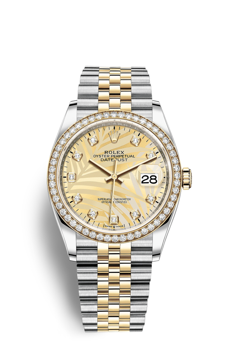 Rolex Datejust 36 Oystersteel y oro amarillo M126283RBR-0029 Reloj