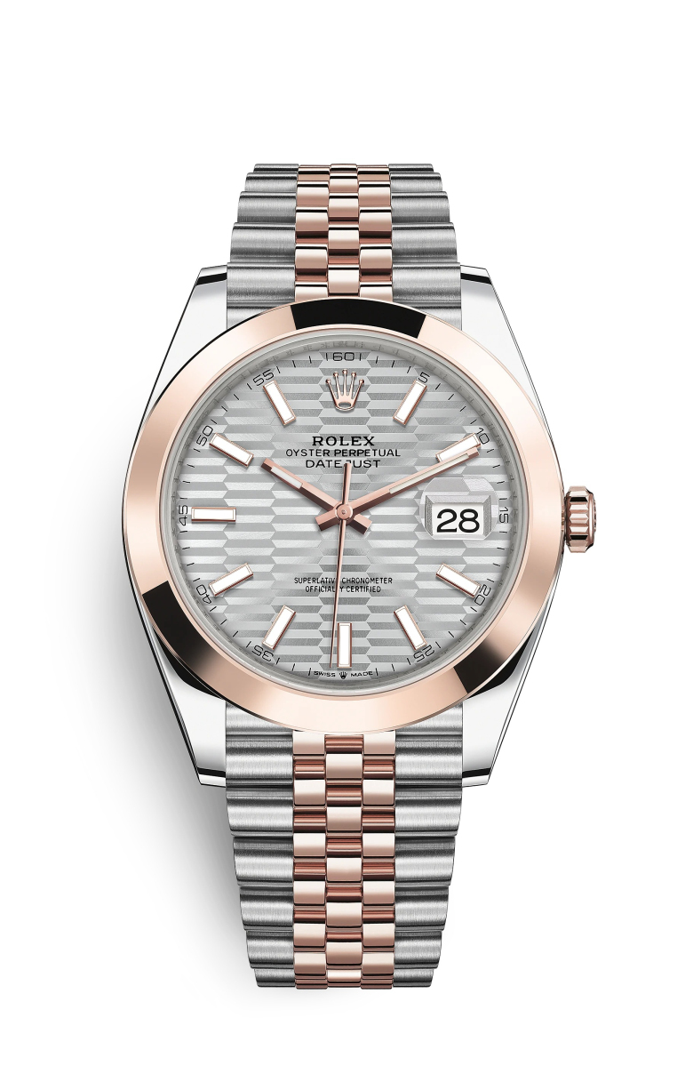 Rolex Datejust 41 Oystersteel y oro Everose M126301-0018 Reloj