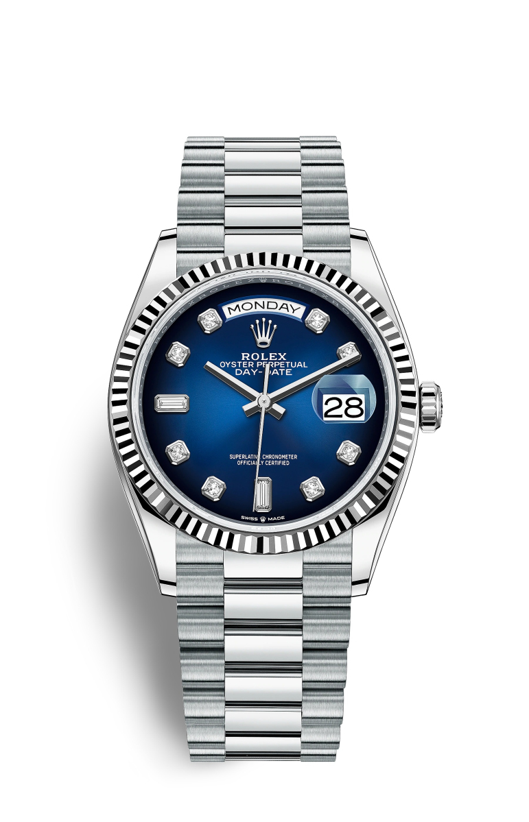 Rolex Day-Date 36 Platino M128236-0005 Reloj