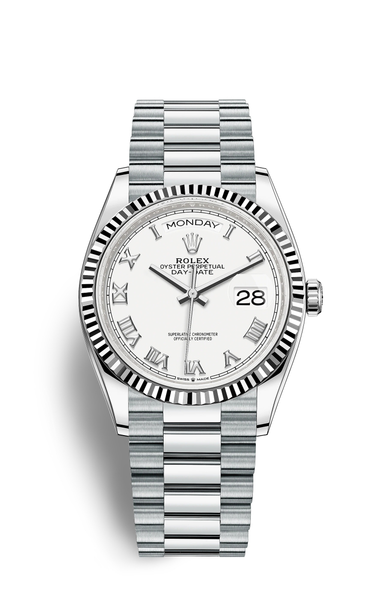 Rolex Day-Date 36 Platino M128236-0007 Reloj