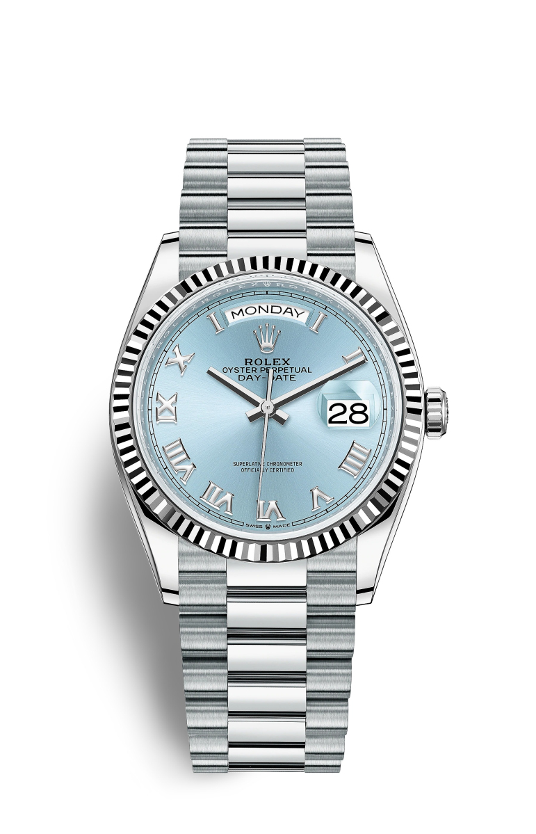 Rolex Day-Date 36 Platino M128236-0008 Reloj