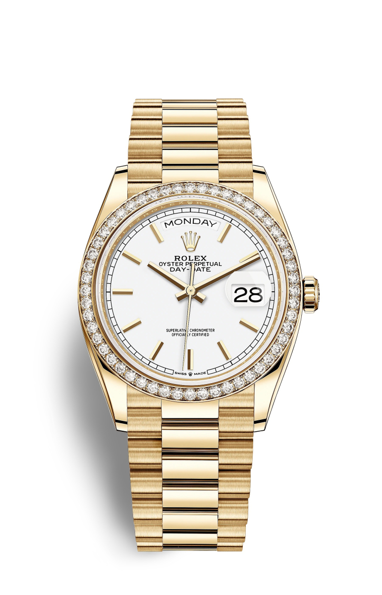 Rolex Day-Date 36 Oro amarillo de 18 quilates M128348RBR-0047 Reloj