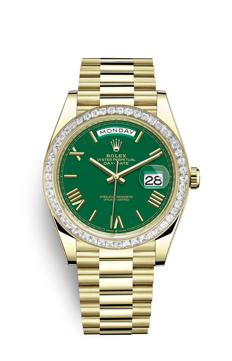 Rolex Day-Date 40 Oro amarillo de 18 ct y diamantes M228398TBR-0039 Reloj