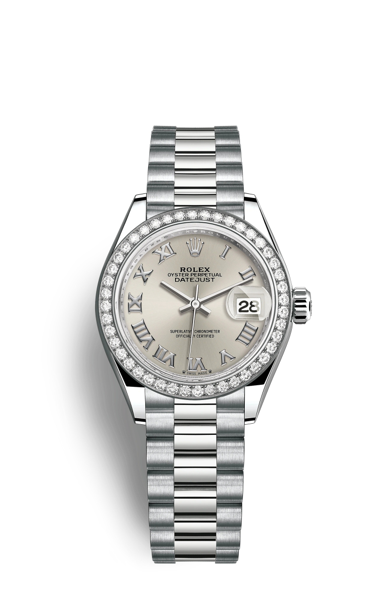 Rolex Lady-Datejust Oro blanco de 18 quilates M279139RBR-0007 Reloj