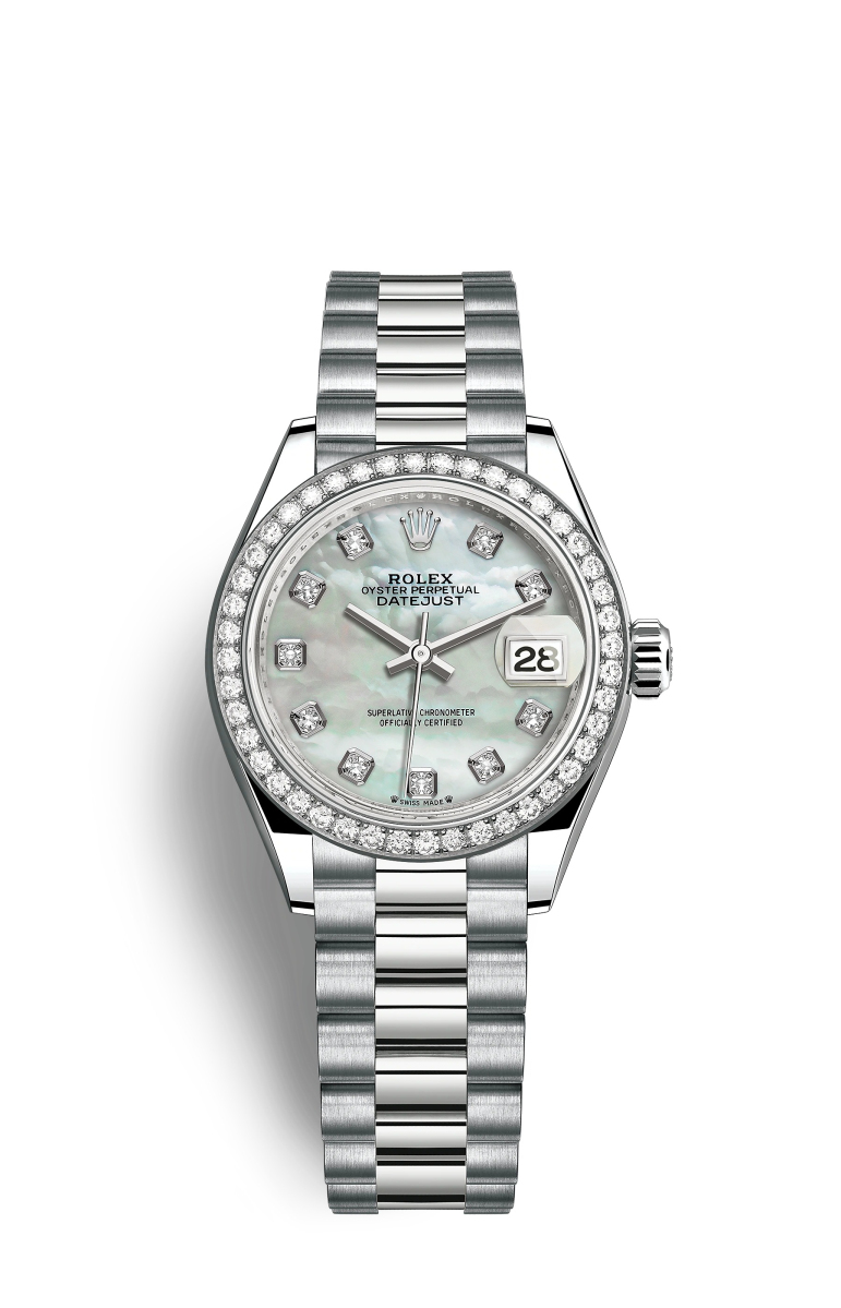 Rolex Lady-Datejust Oro blanco de 18 quilates M279139RBR-0008 Reloj