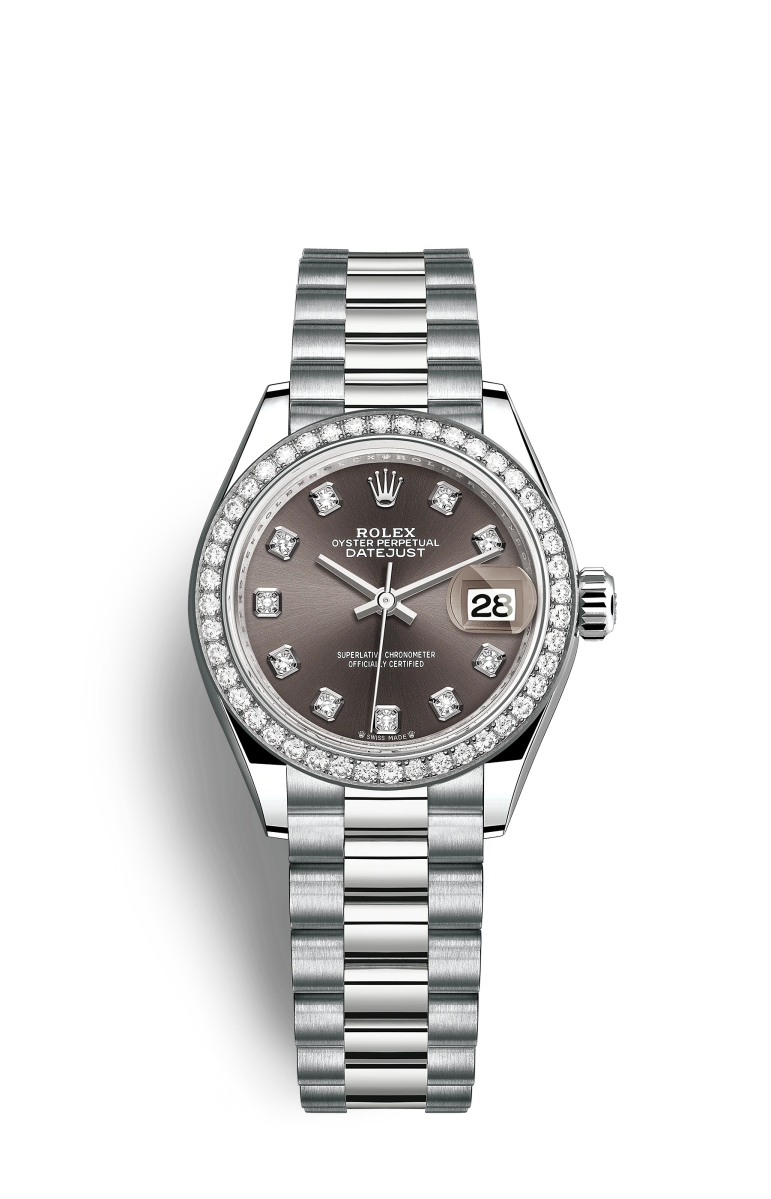 Rolex Lady-Datejust Oro blanco de 18 quilates M279139RBR-0011 Reloj