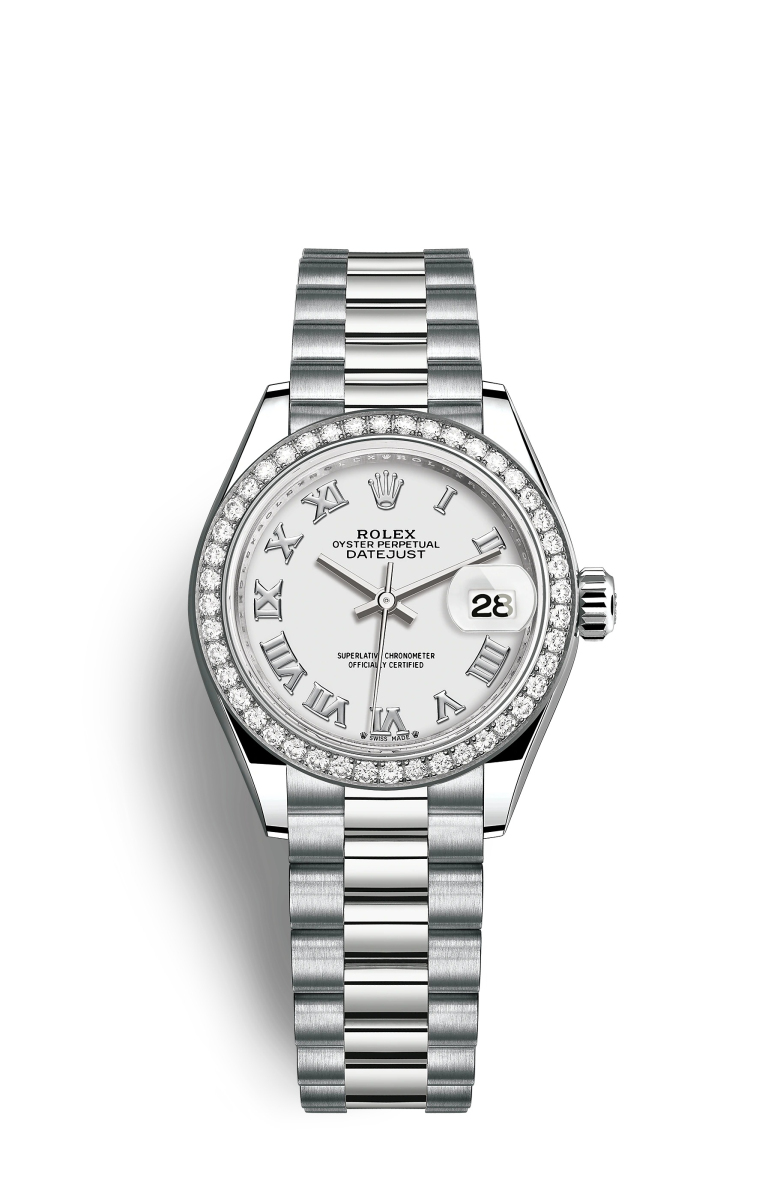 Rolex Lady-Datejust Oro blanco de 18 ct y diamantes M279139RBR-0013 Reloj