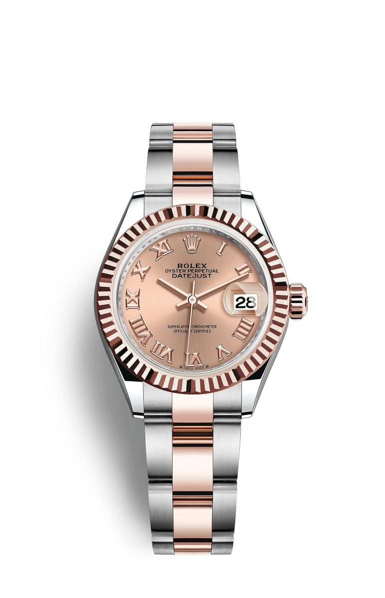 Rolex Lady-Datejust Oystersteel y oro Everose M279171-0026 Reloj