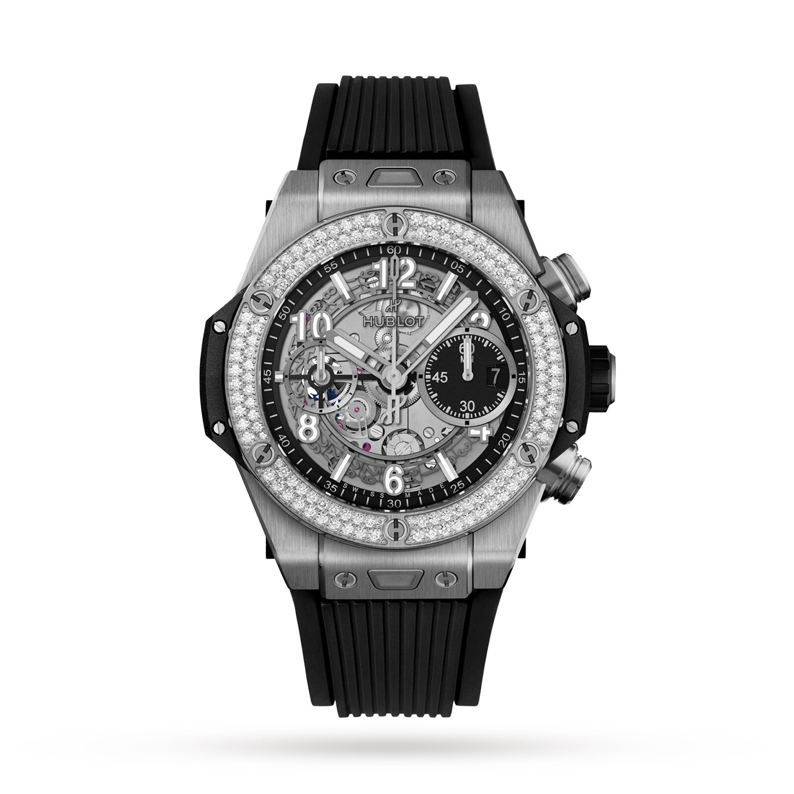 Reloj Hublot Big Bang Unico Titanio Diamantes 42mm 441.NX.1171.RX.1104