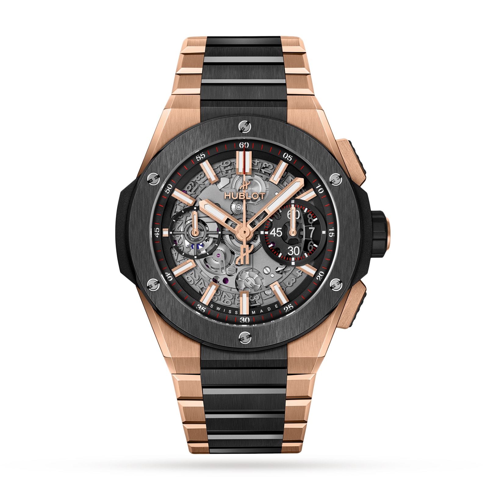 Reloj Hublot Big Bang Integrated King Gold Ceramic 42mm para hombre 451.OM.1180.OM