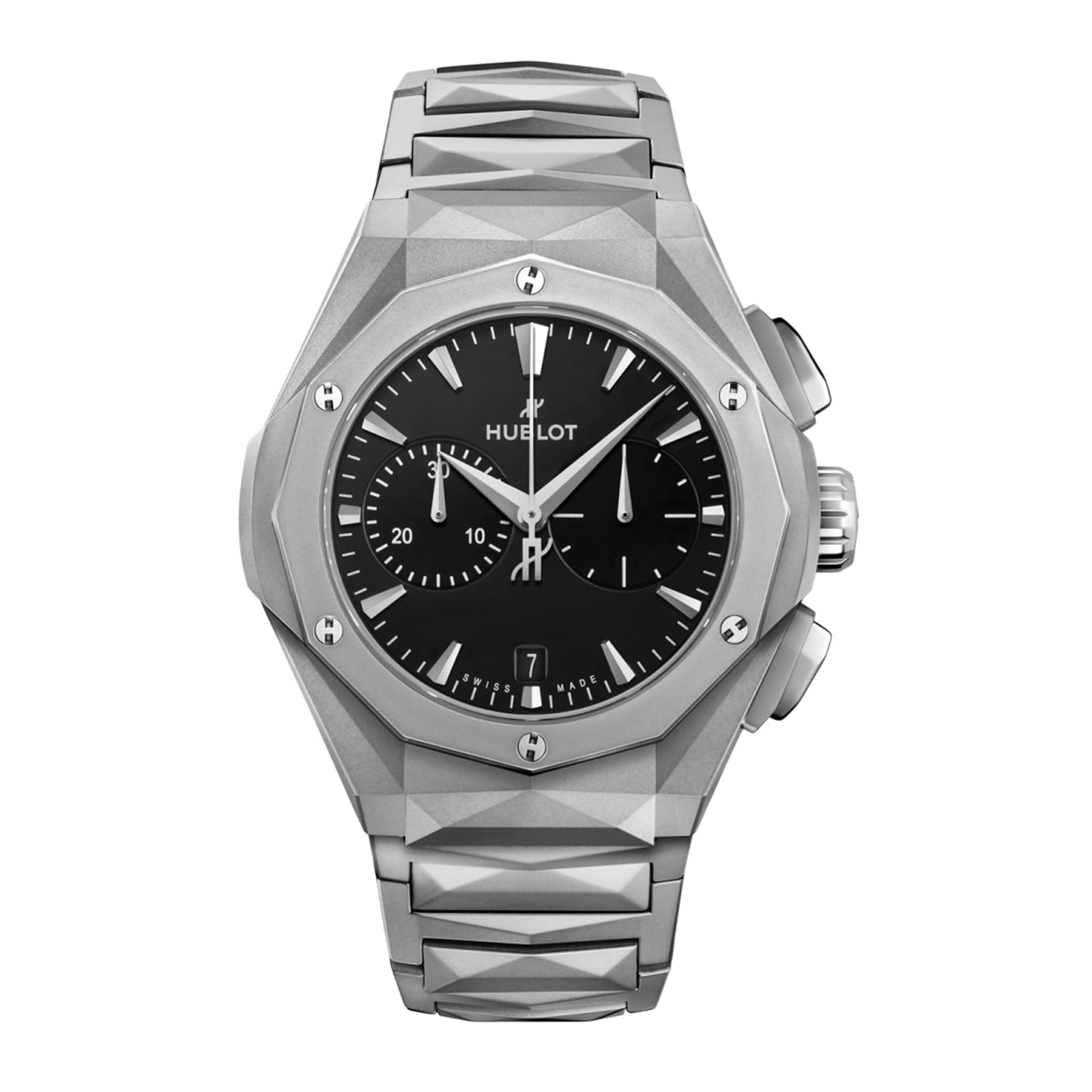 Reloj Hublot Classic Fusion Cronografo Orlinski Completo Titanio 41mm 549.NI.1270.NI.ORL23