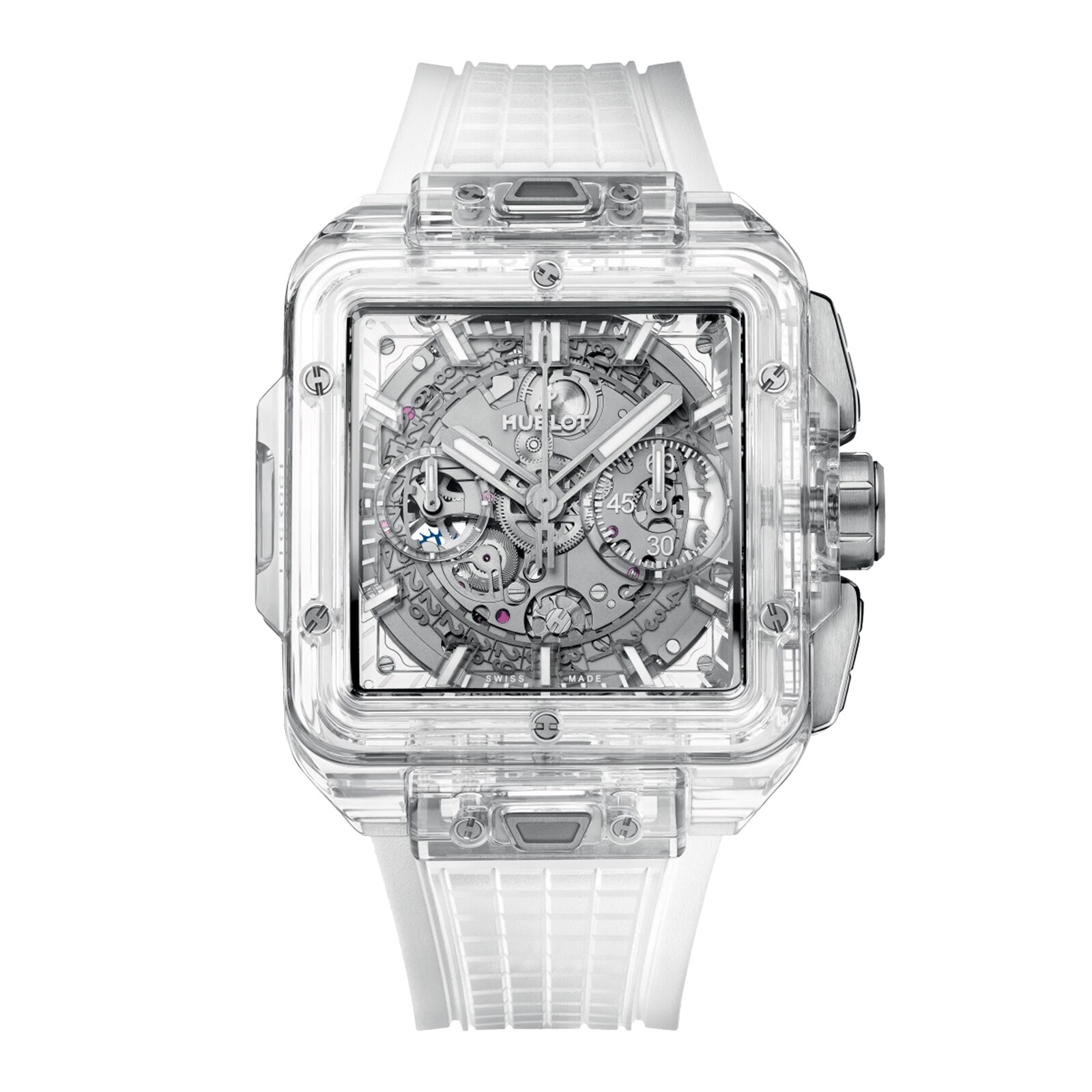 Reloj Hublot Square Bang Unico Zafiro 42mm 821.JX.0120.RT