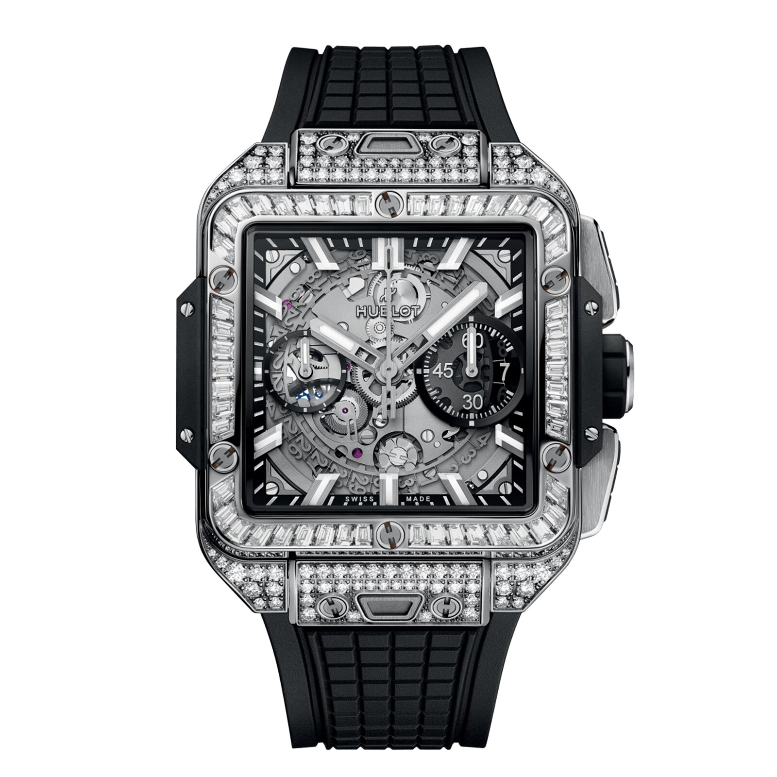 Reloj Hublot Square Bang Unico Joyeria de titanio 42 mm 821.NX.0170.RX.0904