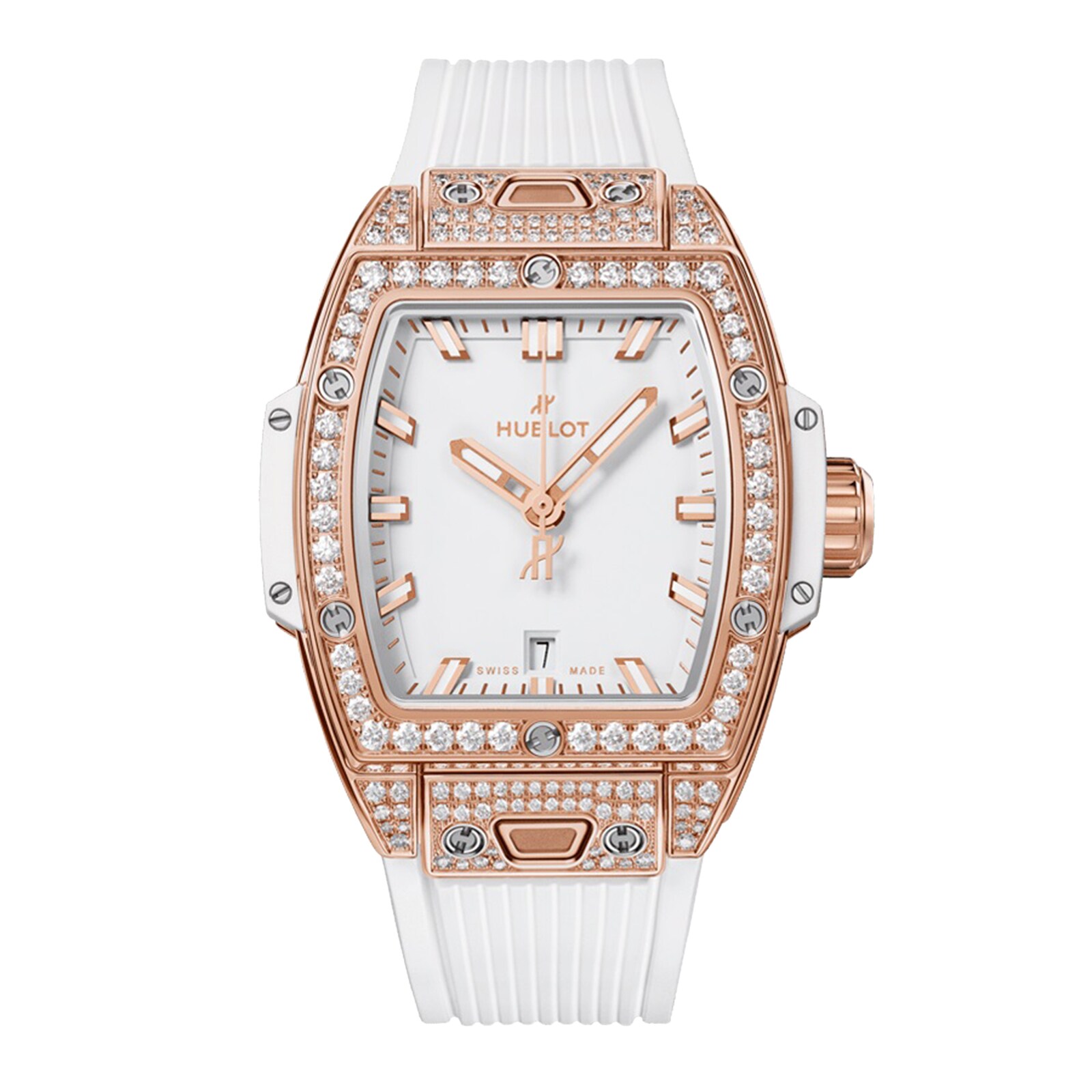 Reloj Hublot Spirit Of Big Bang King Oro Blanco Pave 32mm 682.OE.2080.RW.1604